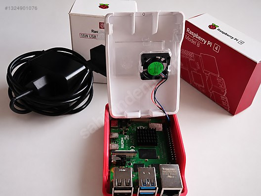 Raspberry Pi 4 Model B 4GB RAM Set Ekstralar sahibinden.comda