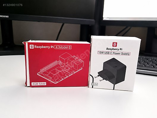 Raspberry Pi 4 Model B 4GB RAM Set Ekstralar sahibinden.comda
