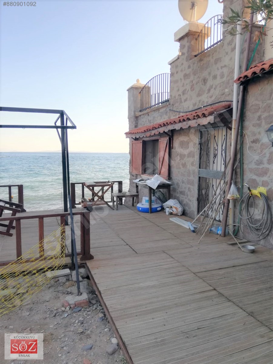 SözEmlak/Çanakkale Ayvacık Ahmetçe/Satılık Denize Sıfır Taş Ev