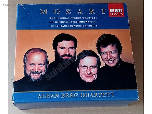 Mozart The 10 Great String Quartets (5 CD) - Müzik CD leri