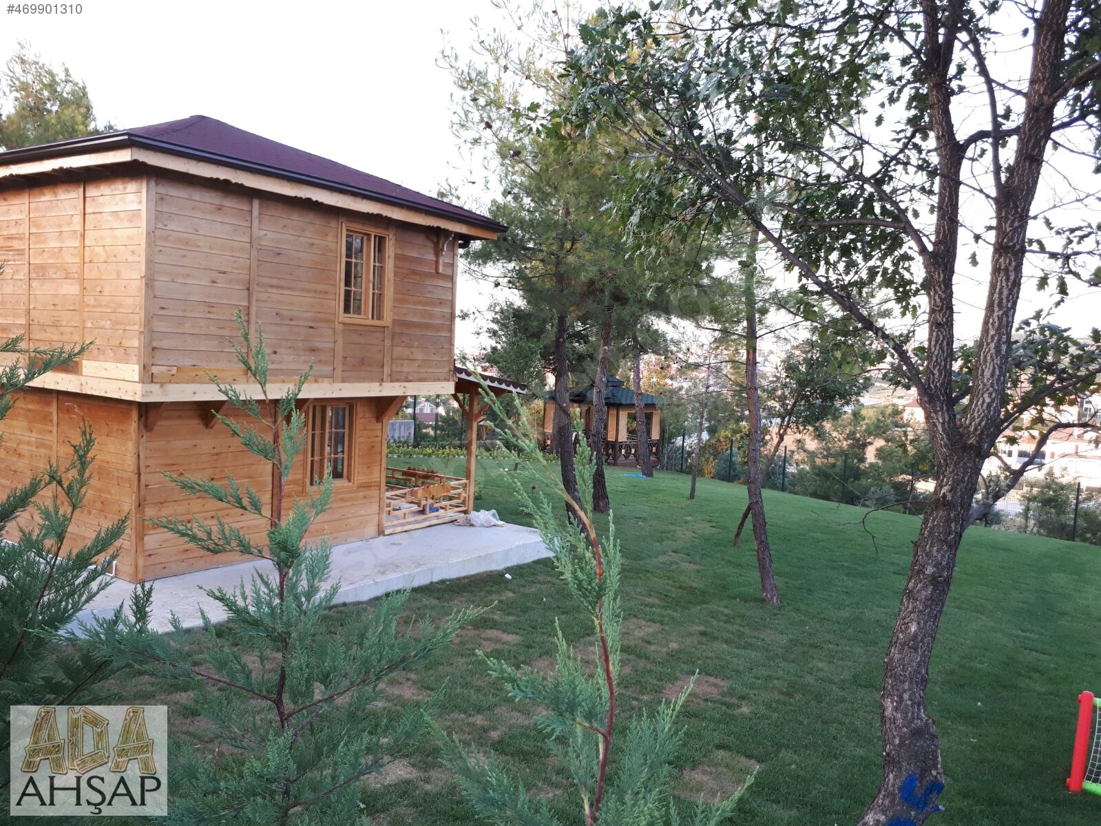Karkas Sistem Cumbalı 80 m2 Ahşap Ev Ada Ahşap Yapı LTD.ŞTİ