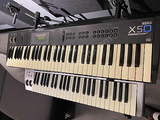 KORG X5D basdavul bas piyano sesler yüklü - Synthesizer ve Tuşlu