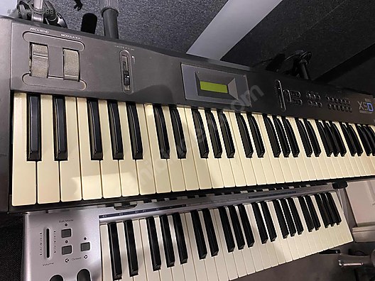 KORG X5D basdavul bas piyano sesler yüklü - Synthesizer ve Tuşlu