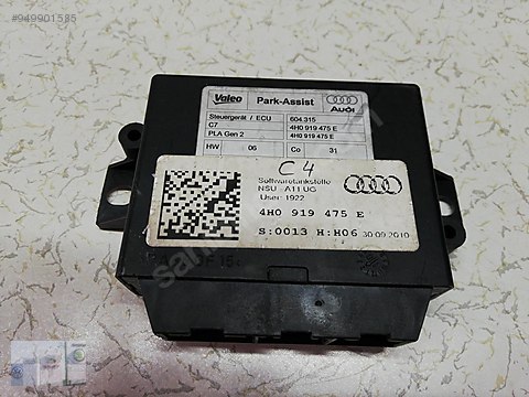 otomobil arazi araci elektrik 4h0919475e audi a6 park sensoru beyni sahibinden comda 949901585