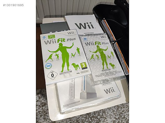 KUTULU SİYAH Nintendo Wii Fit Plus bundle set on sahibinden.com