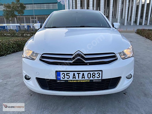 citroen c elysee 1 6 hdi exclusive yildas otodan hatasiz c elysee exclusive ozel plaka at sahibinden com 895902218