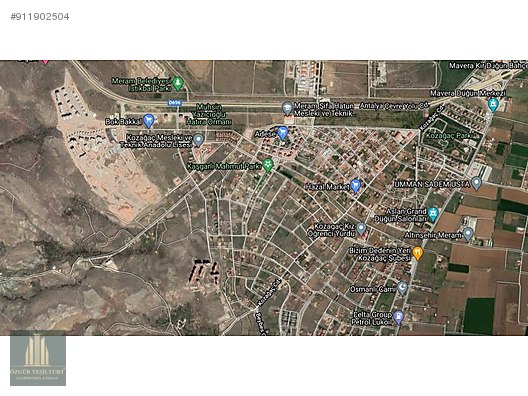 Konya Meram Kozagac 1 500 M2 15 30 Emsal Mustakil Arsa At Sahibinden Com 911902504
