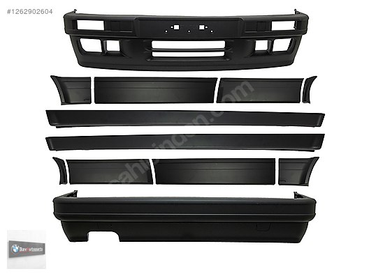 BMW E30 M2 ÖN ARKA TAMPON MARŞPİYEL PAKO SETİ BAVAUTO FARKIYLA #1262902604