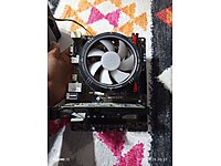 anakart + ekran kartı + işlemci fan set