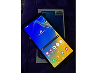 Samsung A7 2018 64 GB ön cam catlak sorunsuz pazarlık olur
