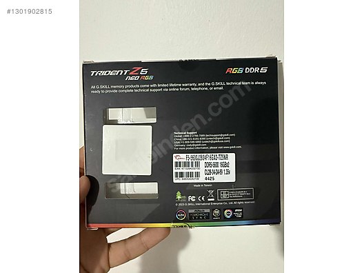 G.Skill Trident Z5 Neo RGB 32GB (2x16) DDR5 5600 CL28 EXPO on