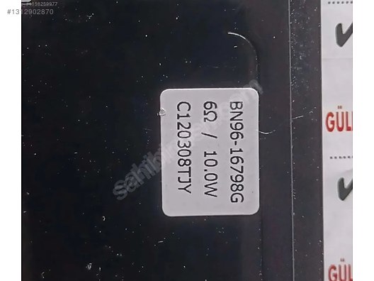 p！　管理番号858 Samsung, Hoparlör, bn96-16798g, bn96-18089b, UE40ES7000, SAMSUN
