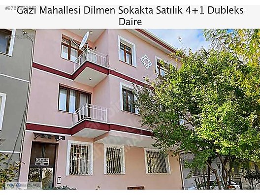 gazi mahallesinde 4 1 dublex satilik daire ilanlari sahibinden com da 976902965