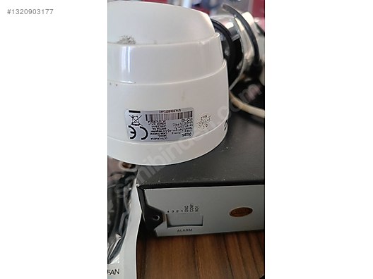 Çalışır vaziyette 720pAHD 3 kameralı tam set. - Kablolu Kamera