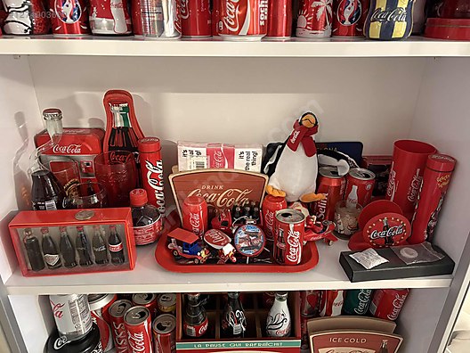 Coca Cola Koleksiyon 200 parcadan fazla sahibinden.comda - 1274903600