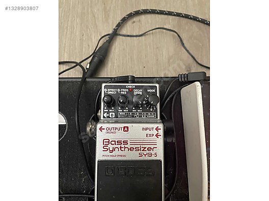 boss syb-5 bass synthesizer pedal on sahibinden.com - 1328903807