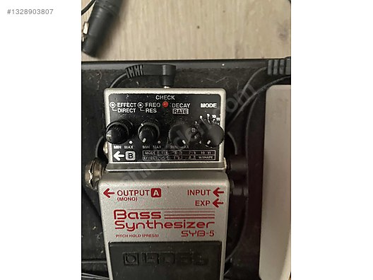 boss syb-5 bass synthesizer pedal on sahibinden.com - 1328903807