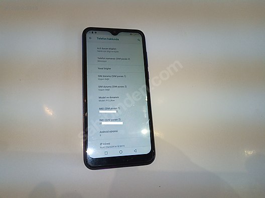 İkinci El ve Sıfır Alışveriş / Cep Telefonu & Aksesuar / Cep Telefonu / Reeder / P13 Blue