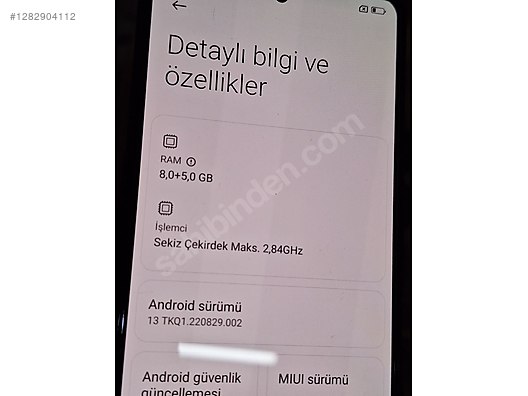 İkinci El ve Sıfır Alışveriş / Cep Telefonu & Aksesuar / Cep Telefonu / Xiaomi / Mi 11T Pro