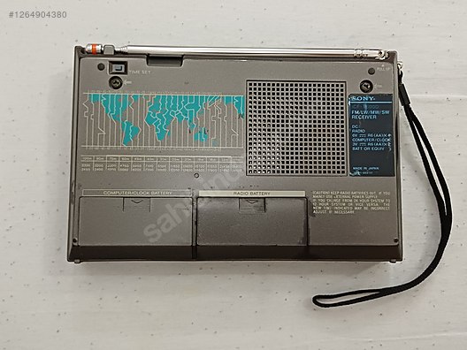 Sony Dijital Portatif Radyo - SONY ICF-7600D Dünya Radyosu