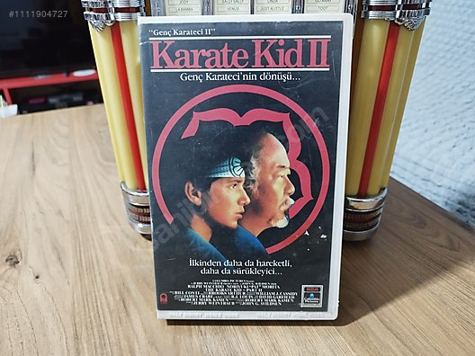 KARATE KİD 2 ÇOK TEMİZ KONDİSYONDA VHS TÜRKÇE DUBLAJ - VHS & Beta