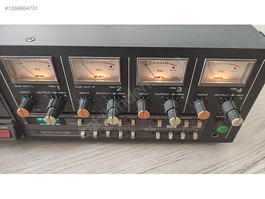 TASCAM 234 Syncaset 4 kanal Kaset Deck Recorder sahibinden.comda