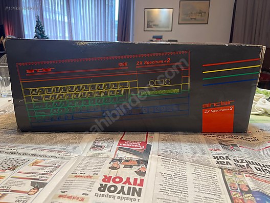 Sinclair ZX Spectrum +2 128K Orijinal Kutu Koleksiyonluk