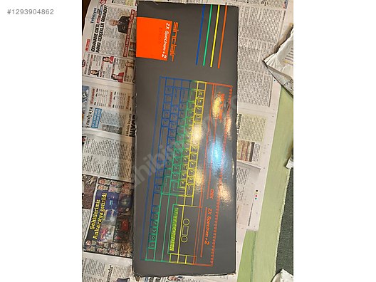 Sinclair ZX Spectrum +2 128K Orijinal Kutu Koleksiyonluk