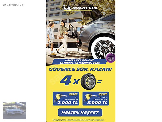 215/55/18 99V MİCHELİN PRİMACY 5 at sahibinden.com - 1243905071