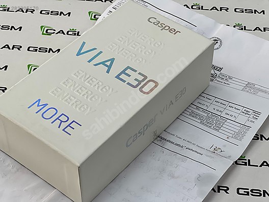İkinci El ve Sıfır Alışveriş / Cep Telefonu & Aksesuar / Cep Telefonu / Casper / VIA E30
