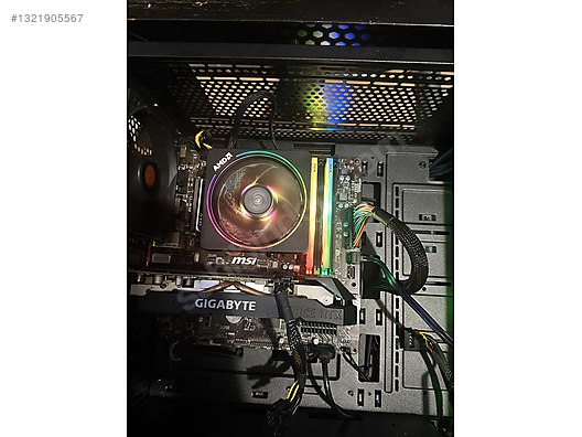 XPG RGB 8x2 16GB 3200MHZ CL16 DDR 4 DUAL CHANNEL RAM sahibinden