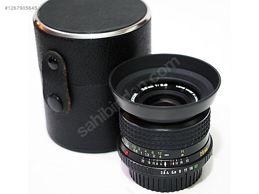Lensler / Minolta MD W.Rokkor 28mm f/2.8 Lens (Minolta MD) ~Mint