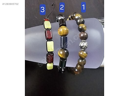 İkinci El ve Sıfır Alışveriş / Takı & Mücevher / Bileklik & Bilezik / Yarı Değerli Taşlı