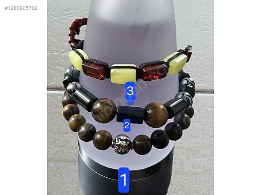 İkinci El ve Sıfır Alışveriş / Takı & Mücevher / Bileklik & Bilezik / Yarı Değerli Taşlı