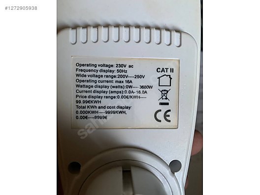 Used & Brand New Items / Electronics / Diagnostic & Test Devices / Watt Meter