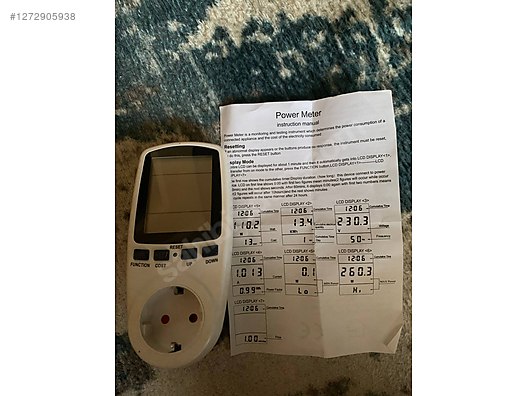 Used & Brand New Items / Electronics / Diagnostic & Test Devices / Watt Meter