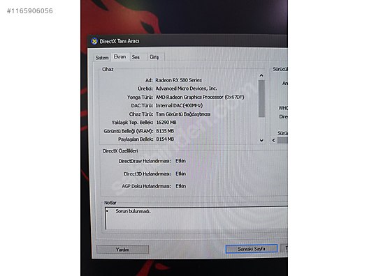 İkinci El ve Sıfır Alışveriş / Bilgisayar / Masaüstü / Modeller / Toplama