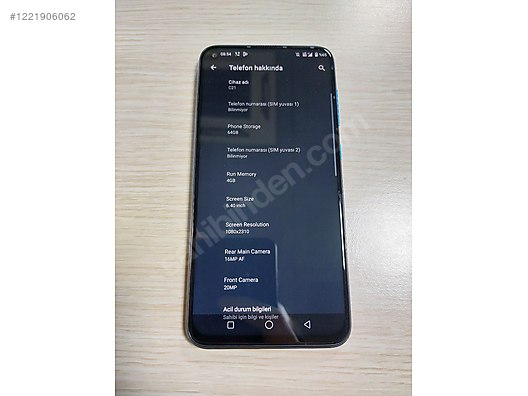 Used & Brand New Items / Cell Phones & Accessories / Cell Phones / Oukitel / C21