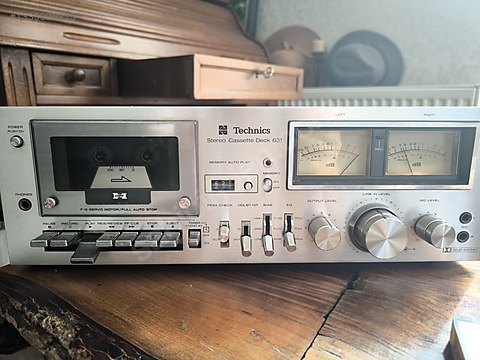 TECHNICS RS-631 VU metreli deck kaset çalar. sahibinden.comda