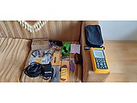 FLUKE 123 20MHZ EVDE KULLANDIĞIM ÖLÇÜ ALETİ.