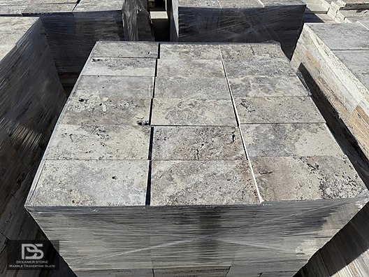 3x15x30 Silver Traverten - Mermerler ve Yapı Malzemeleri