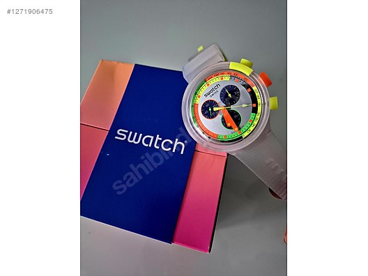 Swatch Swatch Neon Seri Sıfır Saat Unisex at