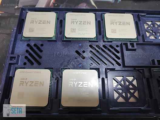 AMD Ryzen 7 5700X Sekiz Çekirdek 3.40 GHz İşlemci-SIFIR 2 YIL GA