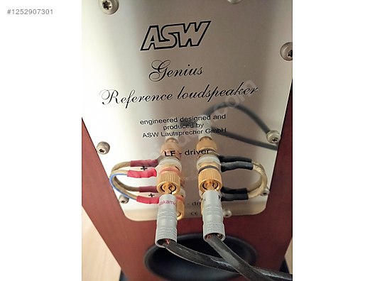 ASW GENIUS 400 Reference High-End Kule Tipi Hoparlör - İkinci El Kule ...
