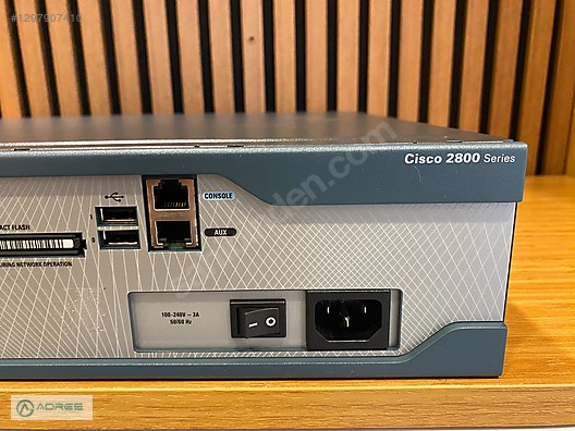 CİSCO 2800 SERİES 2851 ROUTER sahibinden.comda - 1297907410