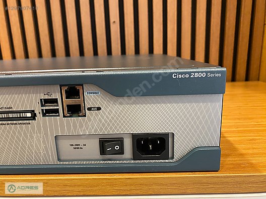 CİSCO 2800 SERİES 2851 ROUTER sahibinden.comda - 1297907410