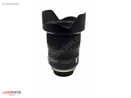 Lensler / TAMRON SP 24-70MM F2.8 Dİ VC USD G2 - CANON (LİDER FOTO