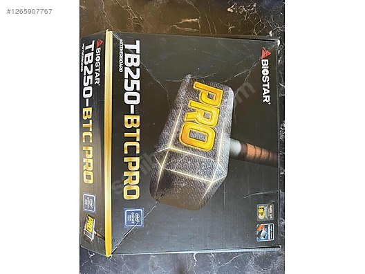 Biostar tb250 pro + pentium g4400 islemci - Anakart ve Tüm Masaüstü Bilgisayar Parçaları sahibinden.com'da