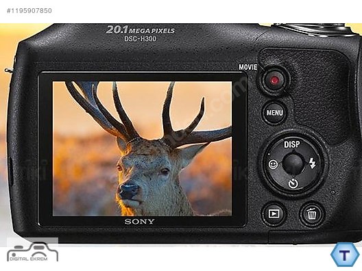 Sony Cybershot DSC H300 Kompakt Dijital Foto raf Makinesi sahibinden da 1195907850