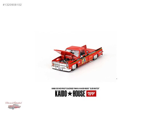 1:64 MINI GT CHEVROLET SILVERADO KAIDO DIECAST ISTANBUL on